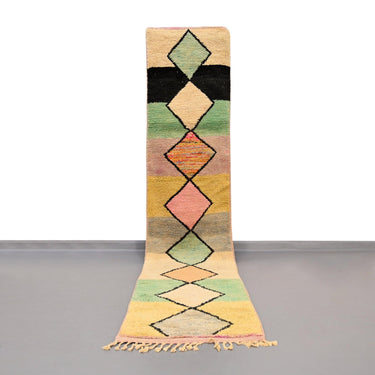 Vintage Runner Moroccan Rug 2.3 x 11.7 feet / 71 x 358 cm - Ettilux Home